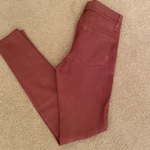 Rich and Skinny Coated Colored Skinny Jeans